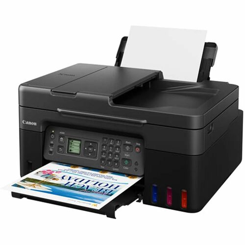 Canon Printer,Scan/Copy/Fax,Wireless,MegaTank,16.4"x13.3"x8.4",BK