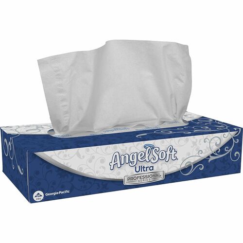 Georgia-Pacific Facial Tissue,2-Ply,Flat Box,8-2/5"x7-1/2",126/BX,30BX/CT,WE