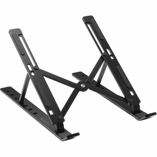 Kensington Laptop Riser,Height/Angle Adjustable,16"W Cap,Aluminum,BK
