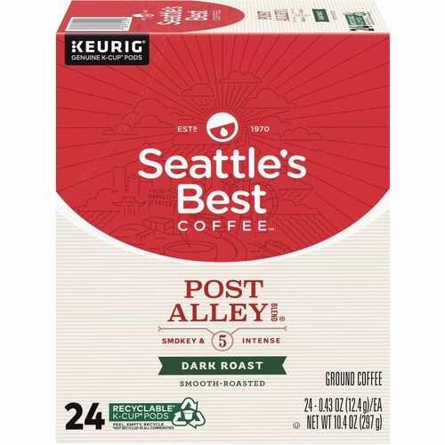 Seattle's Best Coffee Coffee,Post Alley Blend,Dark,24/BX,4BX/CT