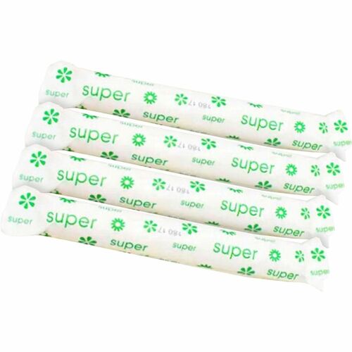 Tampon Tribe Tampons,Organic Cotton,Hypoallergenic,Super,500/CT