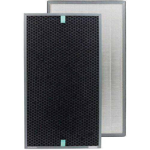 TruSens Filter f/Air Purifier,Z7000,Dual-Sided,Carbon,HEPA,2/PK,BK
