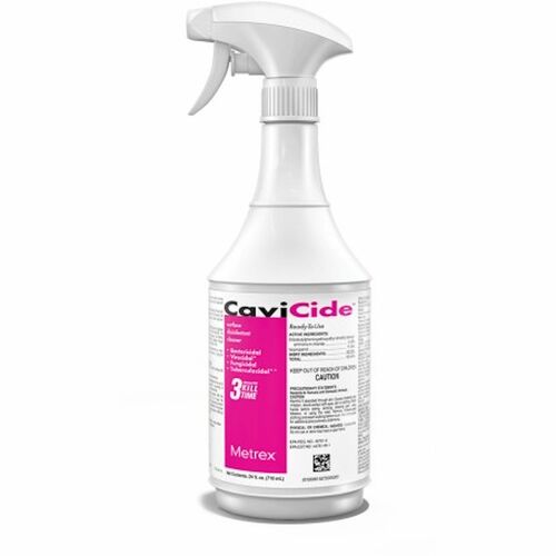 Metrex Disinfectant/Cleaner,Spray,CaviCide,24oz Bottle,12/CT,WE
