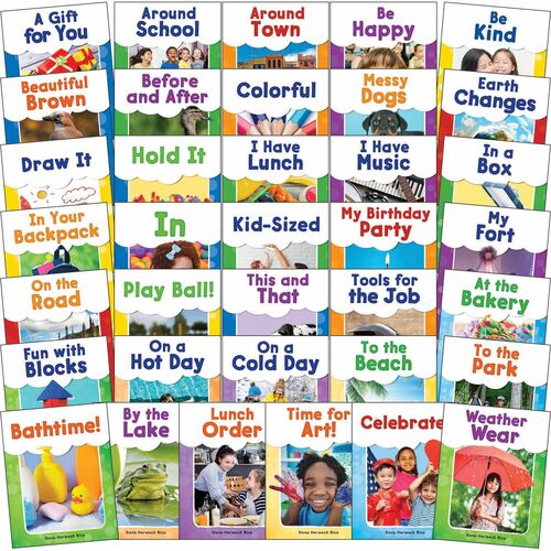 Shell Education Teacher Created Materials Book Set,Sight Words,Pre-K,36/ST