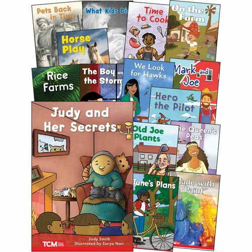 Shell Education Teacher Created Materials Book Set,Decodable,1st Grade,Part B,15/ST