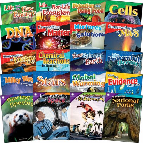 Shell Education Teacher Created Materials Book Set,Science,5th Grade,20/ST