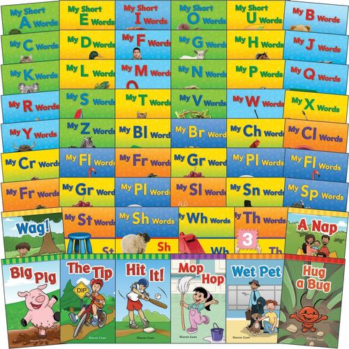 Shell Education Teacher Created Materials Book Set,Phonics,Pre-K,50/ST