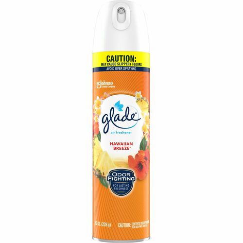 S.C. JOHNSON & SON, INC Air Freshener Spray,Hawaiian Breeze,Glade,8.3oz,OE