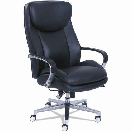 Chair, B&T, Exec, With DLS, Black view 2