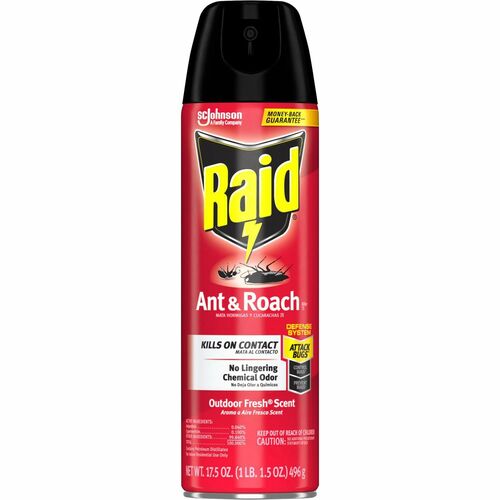 S.C. JOHNSON & SON, INC Ant/Roach Spray,Killer 26,Outdoor Fresh, 17.5oz, Multi