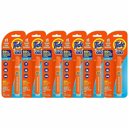 Nehemiah Manufacturing Tide Instant Stain Remover, Pen Style, 0.34oz, 6/CT