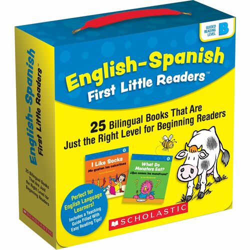 Scholastic Teaching Resources Book Set,English/Spanish,Level B,Singlecopy Set,25Books/ST