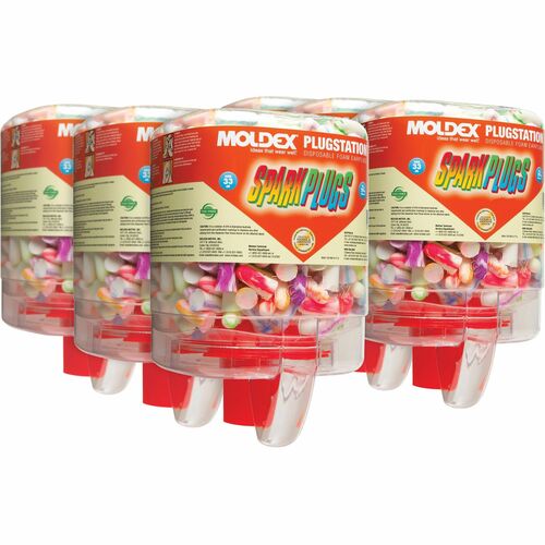 Medline Earplugs,Dispenser,Tapered,250PR/BT,6BT/CT,AST
