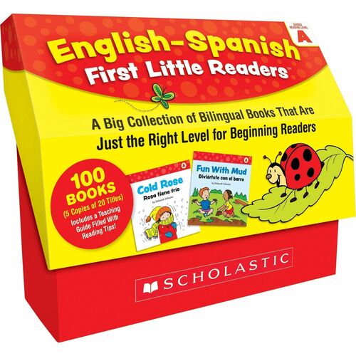 Scholastic Teaching Resources Book Set,English/Spanish,Level A,Multicopy Set,100Books/ST