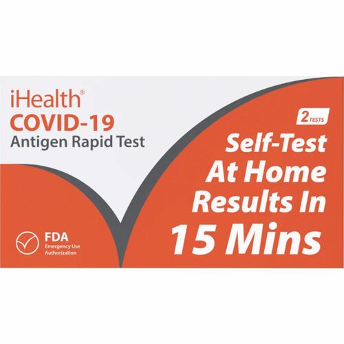 WeShield COVID-19 Test,AntigenRapid,w/Card/Dropper/Swab,2 Tests/BX,OE