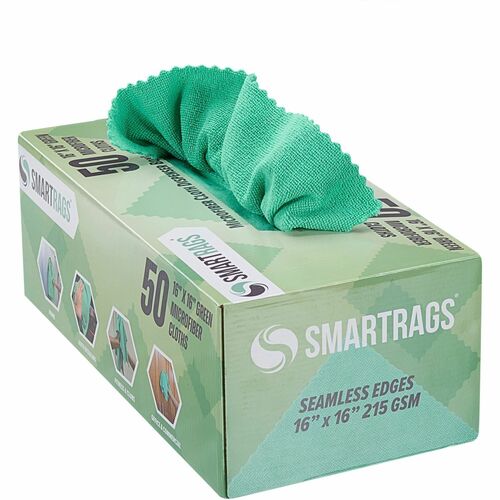 Monarch Global Brands Cloths,Microfiber,Midweight,16"x16",50/BX,GN