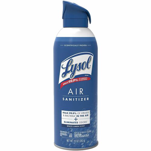 Reckitt Benckiser Air Sanitizing Spray, White Linen, 10oz