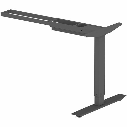 Lorell Base,Sit-Stand,2-Tier Leg,41.9"-51.6"Wx26.4"Dx26.6"-45"H,BK