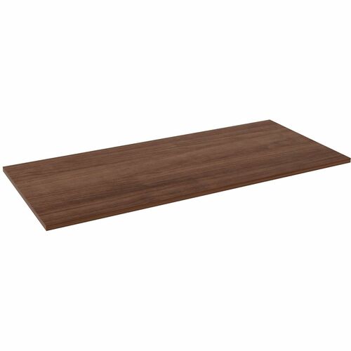 Lorell Top, Multipurpose, 66"x30"x1", Walnut