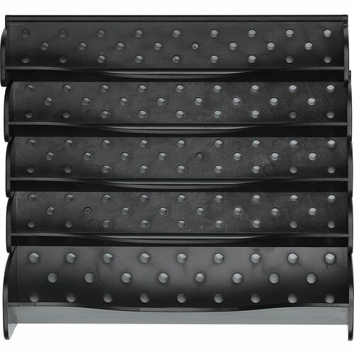 Lorell Holder,5 Slots,f/Dry-erase Markers/Eraser,Black
