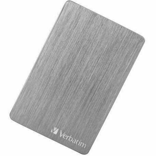 Verbatim Hard Drive,Portable,1TB,USB 3.2 Gen 1,Silver