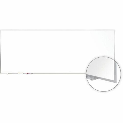 Ghent Dry Erase Board,Porcelain,Magnetic,88"x48",WE