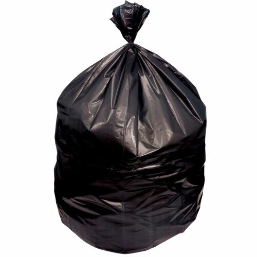 Heritage Bag Company Can Liners,Eco,LLDPE,1.5 mil,55 Gal,41"x53",100/CT,BK
