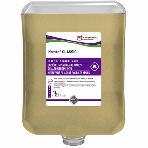 S.C. JOHNSON & SON, INC Hand Cleaner,Solvent-Based,Super Heavy-Duty,Classic,4 L,BN