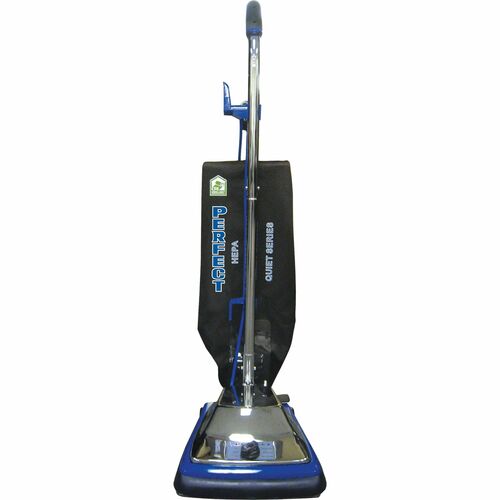 V.A.C. Vacuum,Upright,Quiet Series,50'Cord,870W,12" Path,BK/BE