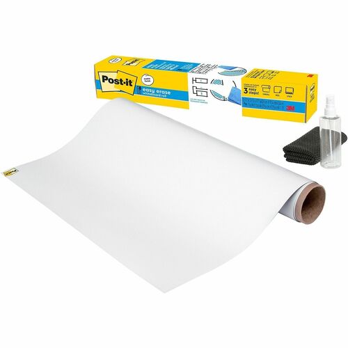 3M Whiteboard Surface,f/Permanent/Dry-Erase Markers,3'x2',WE