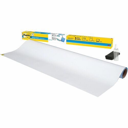 3M Whiteboard Surface,f/Permanent/Dry-Erase Markers,6'x4',WE