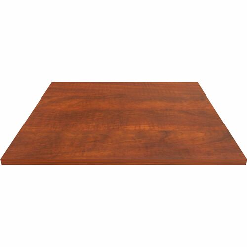 Lorell Tabletop,f/LLR61641 Base,Laminate,36"x36"x1"Thick,Cherry