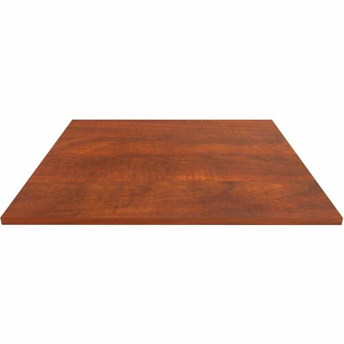 Lorell Tabletop,f/LLR87241 Base,Laminate,42"x42"x1"Thick,Cherry