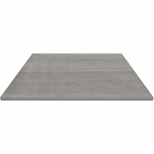 Lorell Tabletop,f/LLR87241 Base,Lam,42"x42"x1"Thick,Weathered CCL