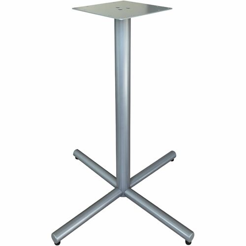 Lorell Base,X,Metal,f/Lorell 36"/42"Tops,35-3/8"x35-3/8"x40-3/8",SR