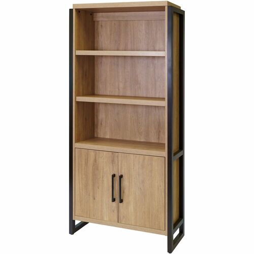 Martin Furniture Bookcase,LowerDoors,36"x12"x78",Monarca