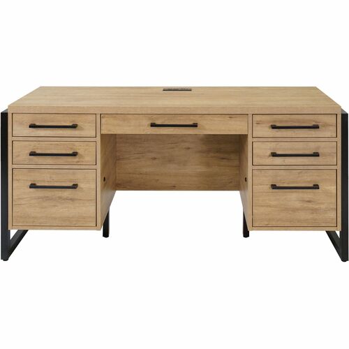 Martin Furniture Credenza,w/7Drawers/Outlets,66"x21"x31",Monarca