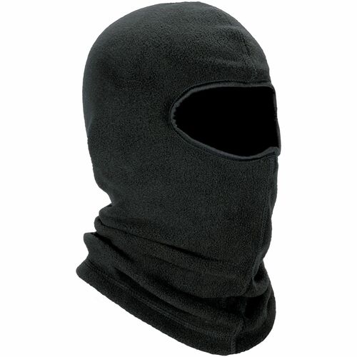 Ergodyne Face Mask,Balaclava,EcoFleece,f/Head/Neck,Black