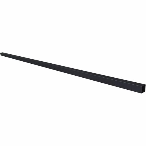 Lorell Stiffener Bar,f72" Top,54"x1"x1",Black