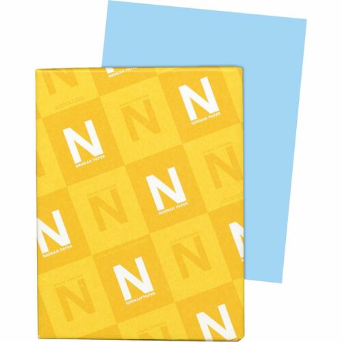 Wausau Papers Vellum Bristol Paper,67 lb,8-1/2"x11",92 Bright,250/PK,BE
