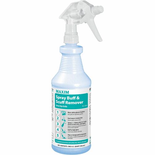Midlab Inc Scuff Remover,Floor Cleaner,Spray,1 Quart,12/CT,WE