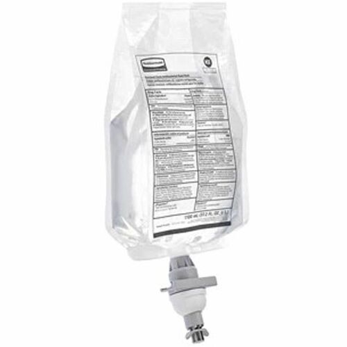 Rubbermaid Commercial Products Hand Sanitizer, Foam, Alcohol-based, 1100ml, 4/CT, Clear