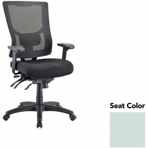 Lorell Executive Chair, Hi-Back, 26.75"x26"x40.5"-44",Breezy