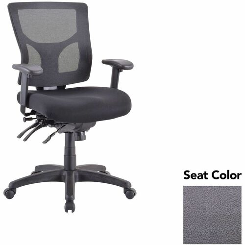 Lorell Executive Chair, Mid-Back, 26.75"x26"x39.38", Carbon