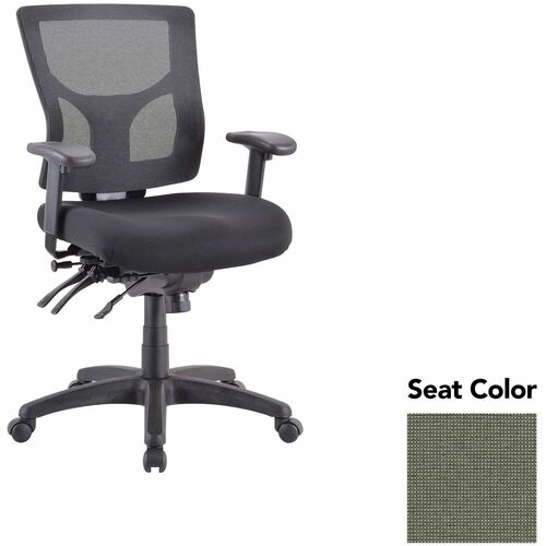 Lorell Executive Chair, Mid-Back, 26.75"x26"x39.38", Sage