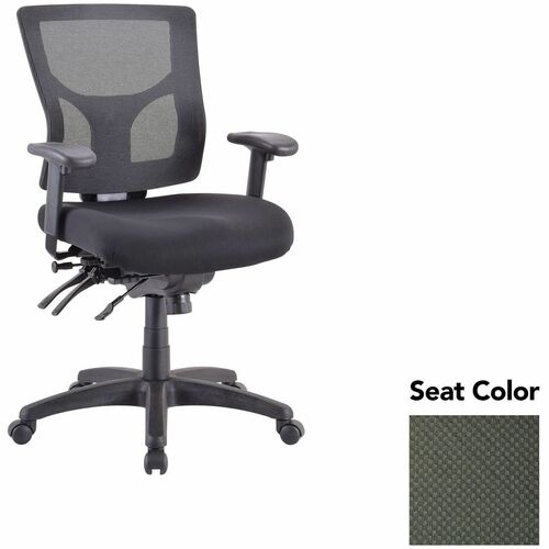 Lorell Executive Chair, Mid-Back, 26.75"x26"x39.38", Olive Green
