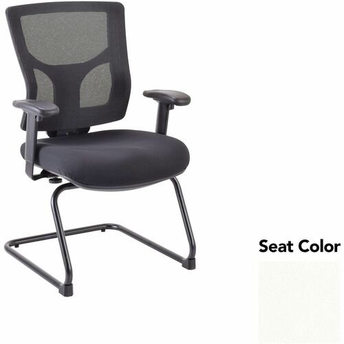 Lorell Guest Chair,Adj,24.38"-25.5"x26.38"x36.25",Snow