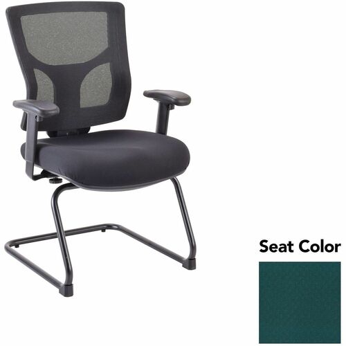 Lorell Guest Chair,Adj,24.38"-25.5"x26.38"x36.25",Forest