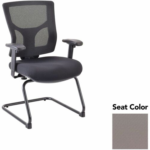 Lorell Guest Chair,Adj,24.38"-25.5"x26.38"x36.25",Fossil