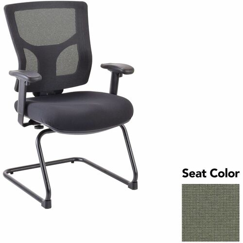 Lorell Guest Chair,Adj,24.38"-25.5"x26.38"x36.25",Sage